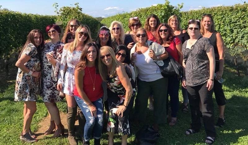 Bachelorette Party at the Long Island Vineyards