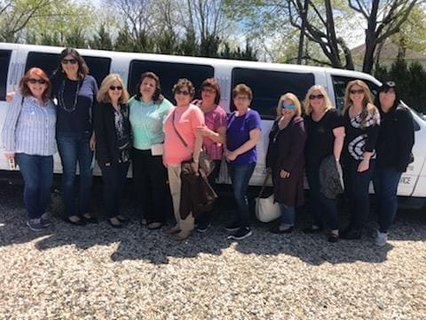 Bachelorette Party Sampling Long Island Wine with LI Vineyard Tours® 