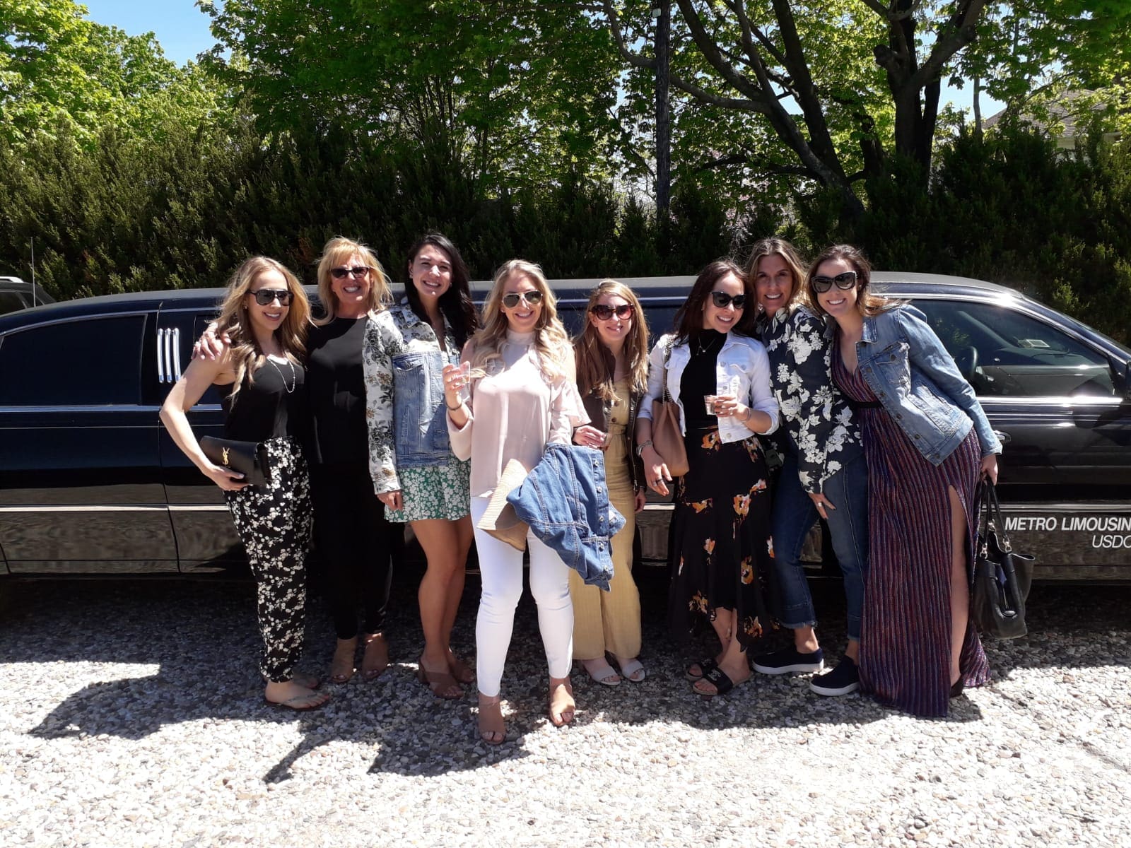 Bachelorette Party Wine Tour with Limo Service included by LI Vineyard Tours® 